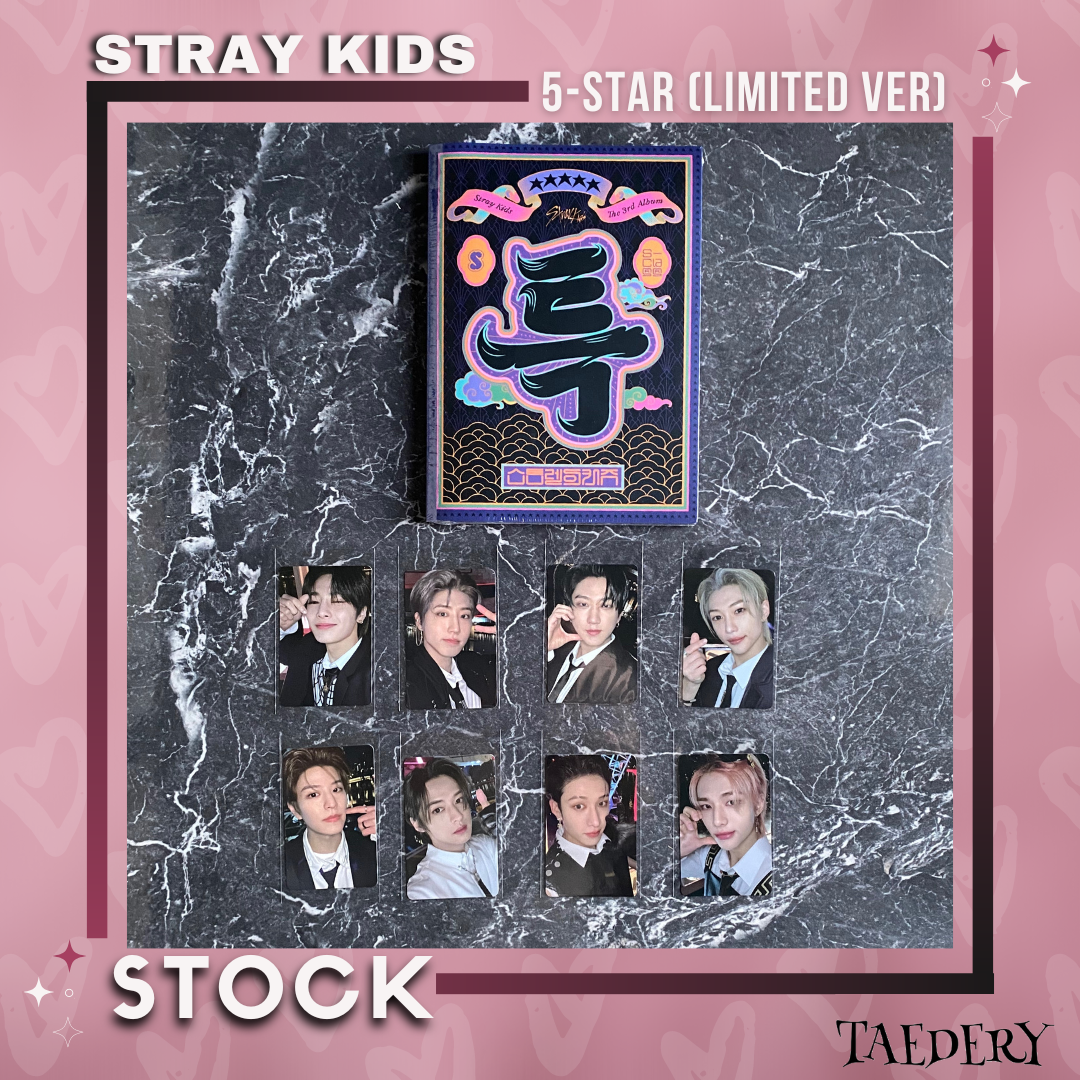 Stray Kids 3rd Album - 5-STAR (Limited Ver.) + POB DE KTOWN4U