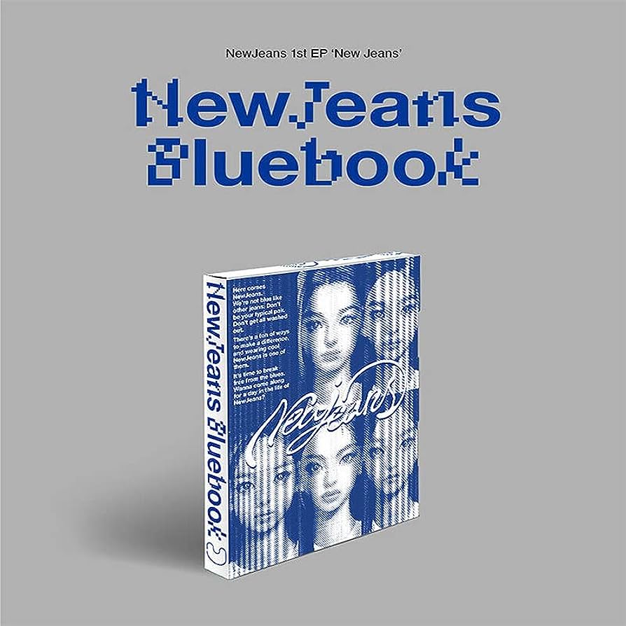 [Bluebook Ver.] NewJeans 1st EP Album - New Jeans (Random Ver.)