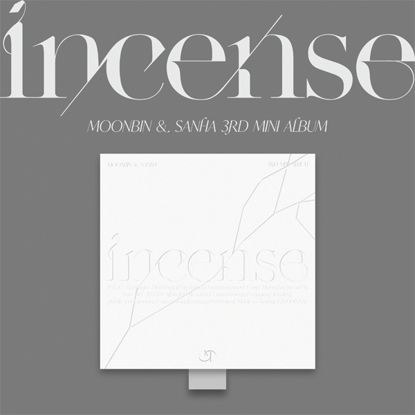 ASTRO MOONBIN & SANHA 3rd Mini Album - INCENSE  (Versión a escoger)