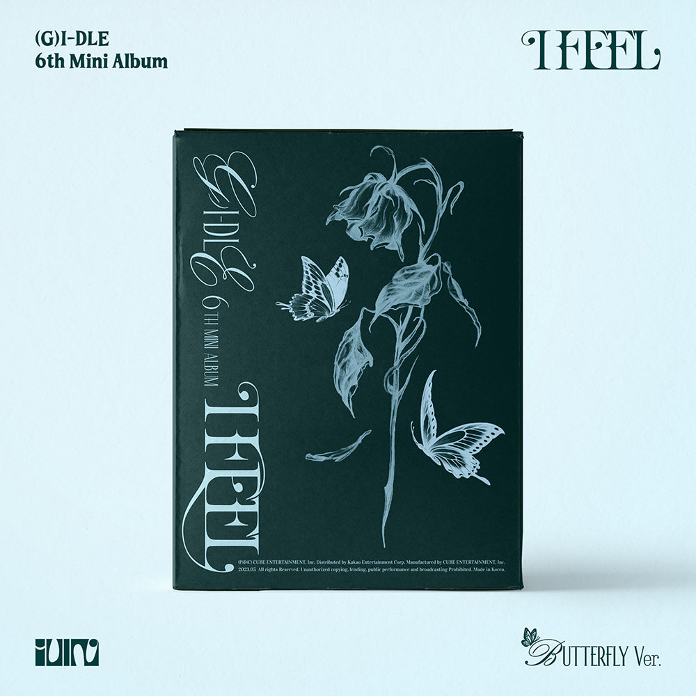(G)I-DLE 6th Mini Album - I feel (Versión a escoger)
