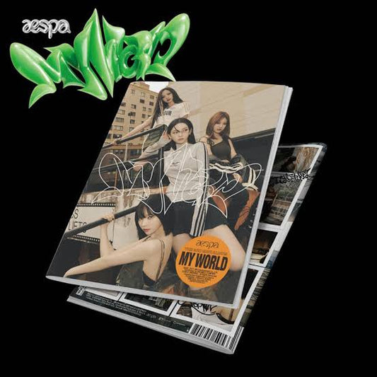 [Tabloid] aespa 3rd Mini Album - MY WORLD
