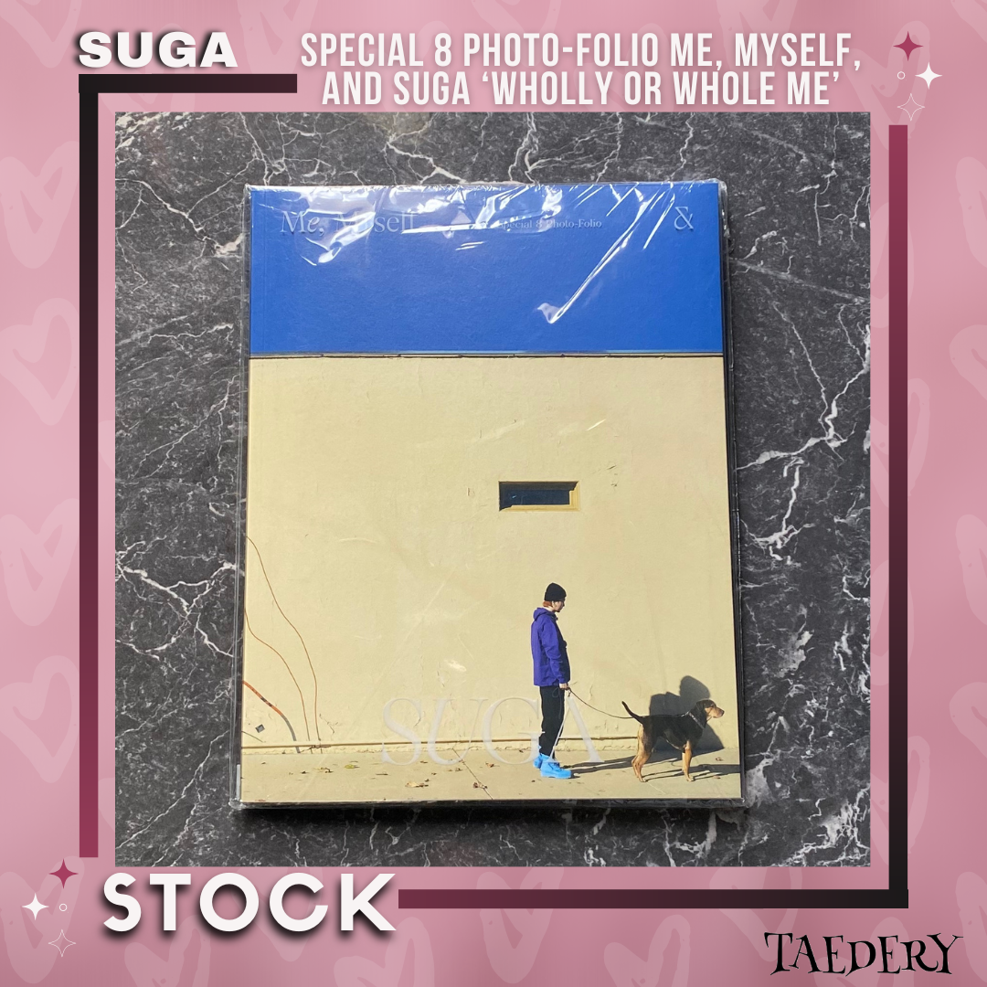 SUGA Special 8 Photo-Folio Me, Myself, and SUGA ‘Wholly or Whole me’~