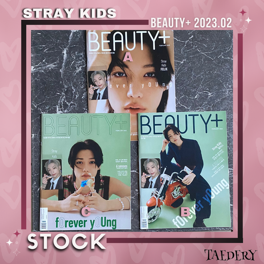 Felix - Magazine  Beauty+ 2023.02 + POB de Ktown4u (Pc de Felix)